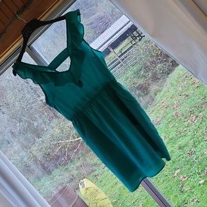 Kima small green dress qith pockets